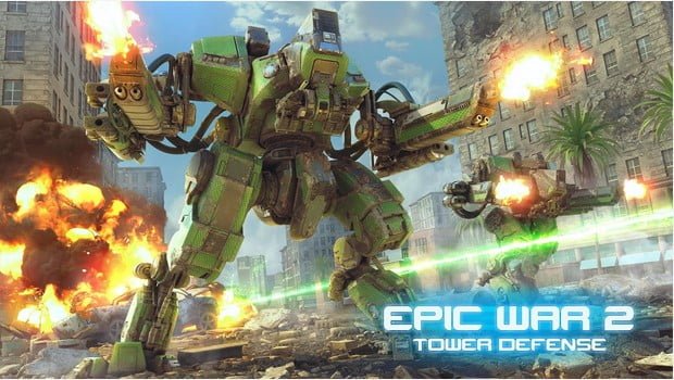 Epic War TD 2 (MOD all open) APK Free Download