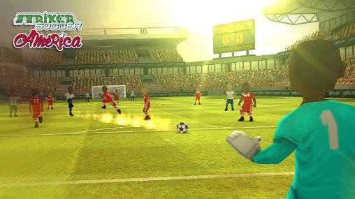Striker Soccer America 2015 MOD APK+ OBB Download