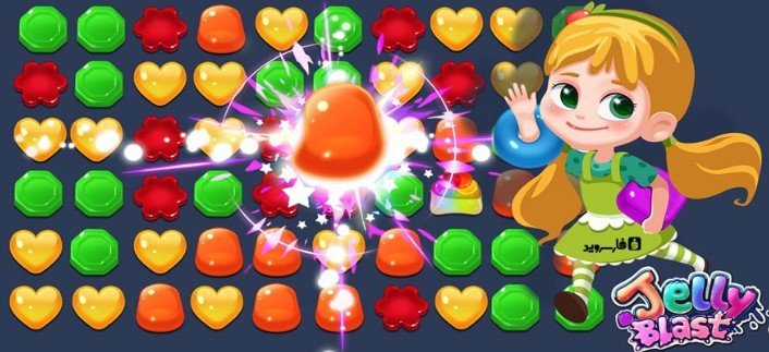 Jelly Blast MOD [Infinite Gold/Beans] APK Download
