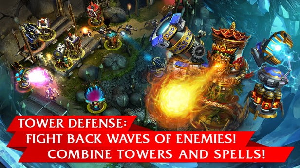 Defenders: TD Origins MOD APK + OBB Download